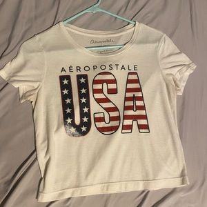 USA crop top
